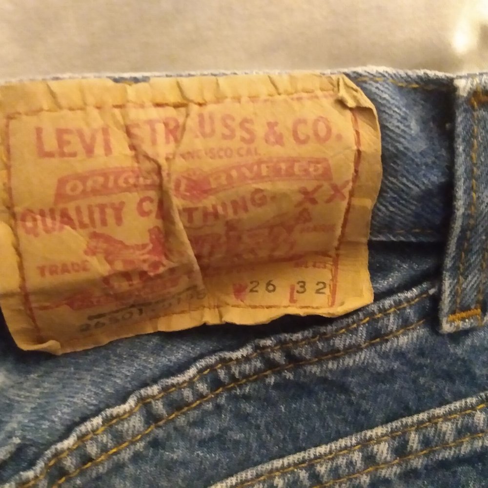 Levi Button Jeans